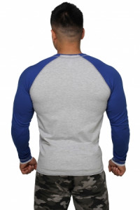  Long Sleeve Berserk Grey/Blue LS1211LGB L 3