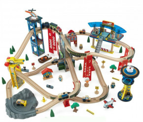    KidKraft Super Highway Train Set (17809)