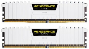   Corsair Vengeance LPX W hite 16GB DDR4 2666Mhz 2x8GB (CMK16GX4M2A2666C16W)