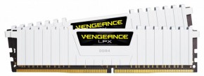   Corsair Vengeance LPX W hite 16GB DDR4 2666Mhz 2x8GB (CMK16GX4M2A2666C16W) 3