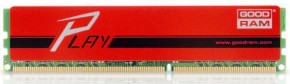   Goodram DDR3 8Gb 1600Mhz 10-10-10-28 Play Red (GYR1600D364L10/8G)