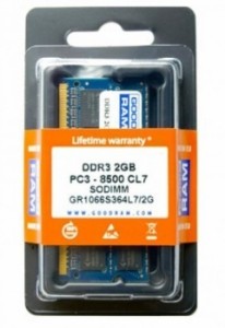  Goodram SO-DIMM DDR3 2GB 1333Mhz (W-AMM13332G)