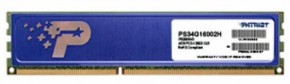   Patriot 4GB DDR3 1600 MHz (PSD34G16002H)