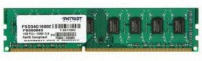   Patriot 4GB DDR3 1600 MHz (PSD34G16002)