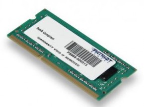     Patriot 4GB SoDIMM DDR3 1600 MHz (PSD34G160081S) 3