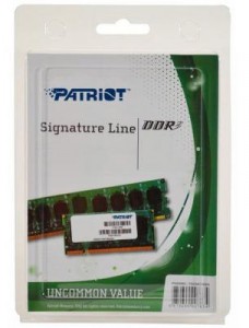     Patriot 4GB SoDIMM DDR3 1600 MHz (PSD34G160081S) 4