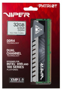   Patriot DDR4-2133 32 GB Viper Elite (PVE432G213C4KGY) 4