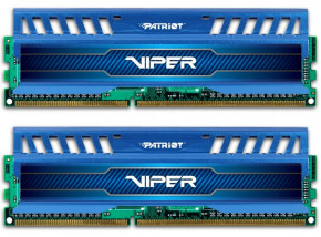   Patriot DDR3 8GB (2x4GB) 1600 MHz Viper 3 (PV38G160C9KBL)