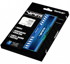   Patriot DDR3 8GB (2x4GB) 1600 MHz Viper 3 (PV38G160C9KBL) 4