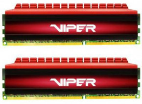   Patriot DDR4 16GB (2x8GB) 2666 MHz PE-V4 BLK/RED DUALCH (PV416G266C5K)