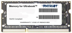   Patriot So-Dimm DDR3L-1600 4GB PC3-12800 (PSD34G1600L81S)