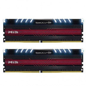   Team DDR4 2x8GB/2400 Delta White LED (TDTWD416G2400HC15ADC01)