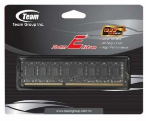 ' Team 8Gb DDR3 1333MHz Elite TED38G1333C901 3