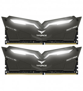   Team DDR4 2x8GB/3000 T-Force Night Hawk White LED (THWD416G3000HC16CDC01)