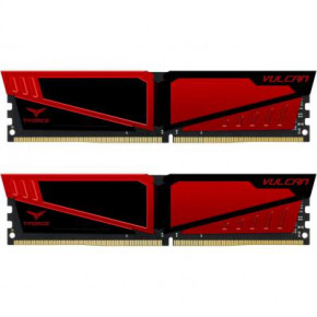   Team DDR4 2x8GB/2400 T-Force Vulcan Red (TLRED416G2400HC14DC01)