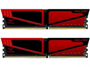   Team DDR4 2x8GB/2666 T-Force Vulcan Red (TLRED416G2666HC15BDC01)