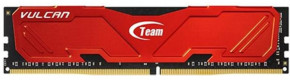   Team DDR4 8GB 2400 MHz Vulcan Red (TLRED48G2400HC1401)