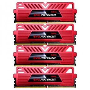   GeIL DDR4 32GB (4x8GB) 2400MHz Potenza (GPR432GB2400C15QC)