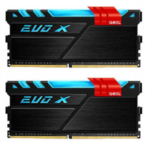   GeIL DDR4 16GB (2x8GB) 2400 MHz EVO X (GEX416GB2400C16DC) 3