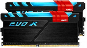   GeIL DDR4 16GB (2x8GB) 3000 MHz EVO X (GEX416GB3000C15ADC) 3