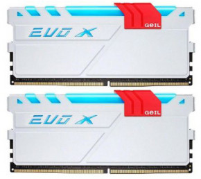   GeIL DDR4 32GB (2x16GB) 2400 MHz EVO X White (GEXW432GB2400C16DC)