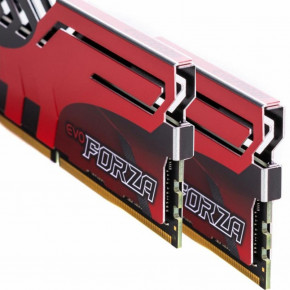   GeIL DDR4 8GB (2x4GB) 2400 MHz FORZA Red (GFR48GB2400C16DC) 4