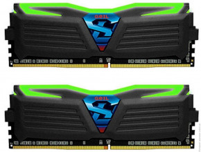   GeIL DDR4 16GB (2x8GB) 3000 MHz Super Luce Black (GLG416GB3000C15ADC)