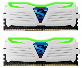   GeIL DDR4 16GB (2x8GB) 2400 MHz Super Luce White (GLWG416GB2400C16DC)