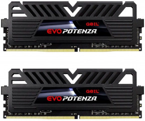   GeIL DDR4 16GB (2x8GB) 2400 MHz POTENZA Black (GPB416GB2400C16DC)