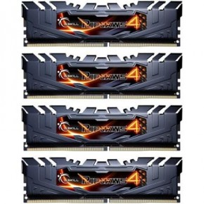   G.Skill DDR4 32GB (4x8GB) 2400MHz (F4-2400C15Q-32GRK)