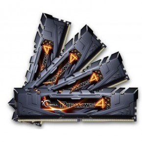   G.Skill DDR4 32GB (4x8GB) 2400MHz (F4-2400C15Q-32GRK) 3