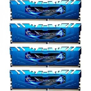   G.Skill DDR4 32GB (4x8GB) 2666MHz Ripjaws4 Blue (F4-2666C16Q-32GRB)