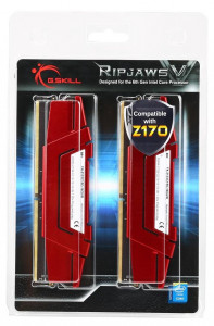   G.Skill DDR4 16GB (2x8GB) 2133 MHz RipjawsV (F4-2133C15D-16GVR) 5