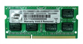   G.Skill SO-DIMM DDR3 4GB 1333Mhz PC3-10666 (F3-10666CL9S-4GBSQ)