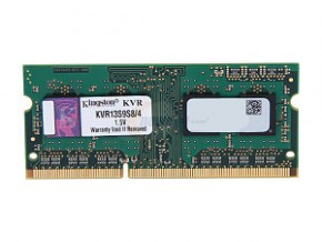  Kingston 4GB SODIMM DDR3 1333MHz (KVR13S9S8/4)