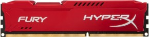  Kingston 8Gb DDR3 1866MHz HyperX Fury Red (HX318C10FR/8) 3