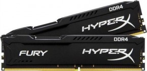   DDR4 8GB (2x4GB) 2400 MHz Fury Black (HX424C15FBK2/8) 3