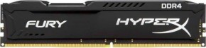   DDR4 8GB (2x4GB) 2400 MHz Fury Black (HX424C15FBK2/8) 4