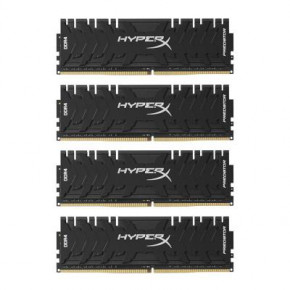   Kingston DDR4 32GB (4x8GB) 3000 MHz HyperX Predator (HX430C15PB3K4/32)