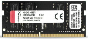   Kingston HypeX Impact SO-DIMM (HX424S14IB2/8) 3