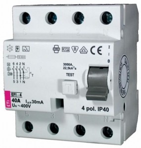   ETI EFI-4 16/0,03 AC (10kA)