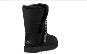  UGG Bailey Button Azalea 40UA Black 5