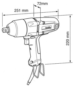  Makita TW0200 5