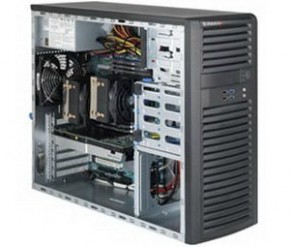   Supermicro Midtower 500W (CSE-732D4F-500B) 5