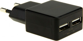      TOTU AC20 Dual USB travel Adapter Black 3