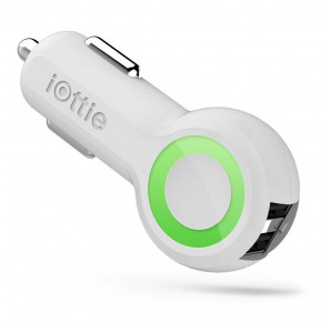   iOttie USB Car Charger Rapid Volt Max 2xUSB 5 White (CHCRIO104WH)