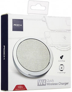    Rock W4 Quick Wireless charger Silver 3