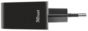   Trust Urban 12W Wall Fast Charger Black 4