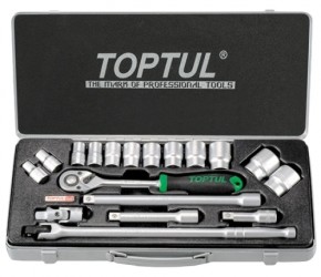   Toptul 1/2" 18. (6-.) (GCAD1802)