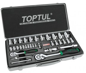   Toptul 1/4"&1/2" 34. (GCAD3401)